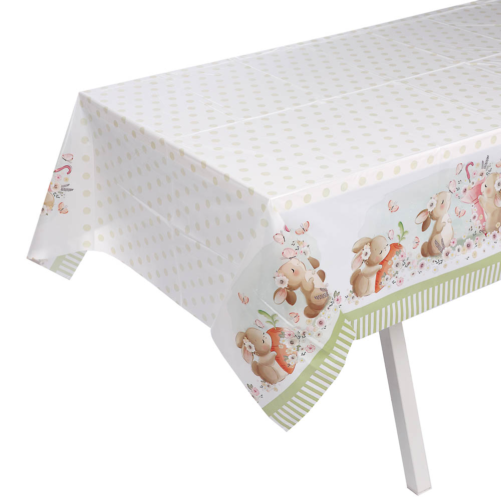 Скатерть Милые кролики, 120x180 см, 2 дизайна, арт.№ 530-418