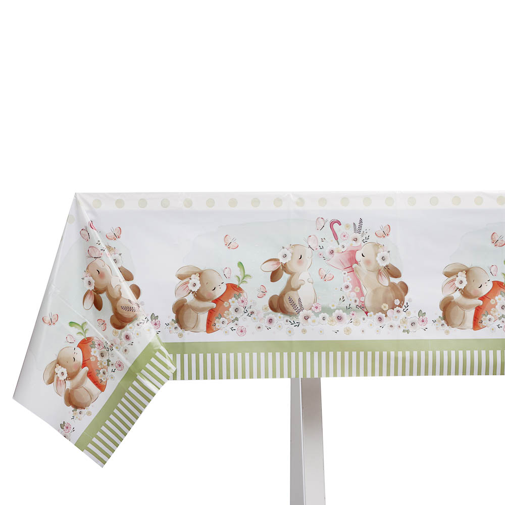 Скатерть Милые кролики, 120x180 см, 2 дизайна, арт.№ 530-418