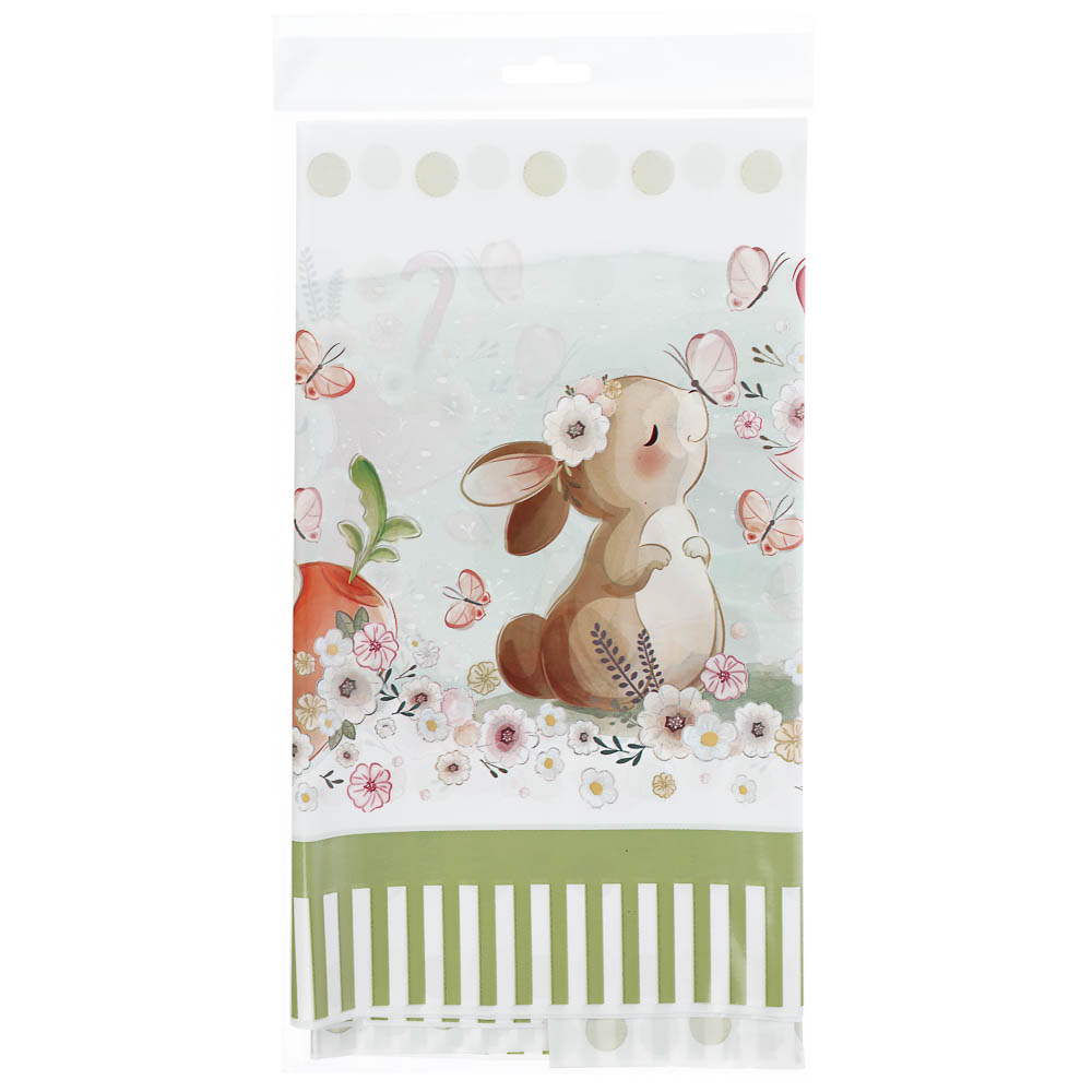 Скатерть Милые кролики, 120x180 см, 2 дизайна, арт.№ 530-418