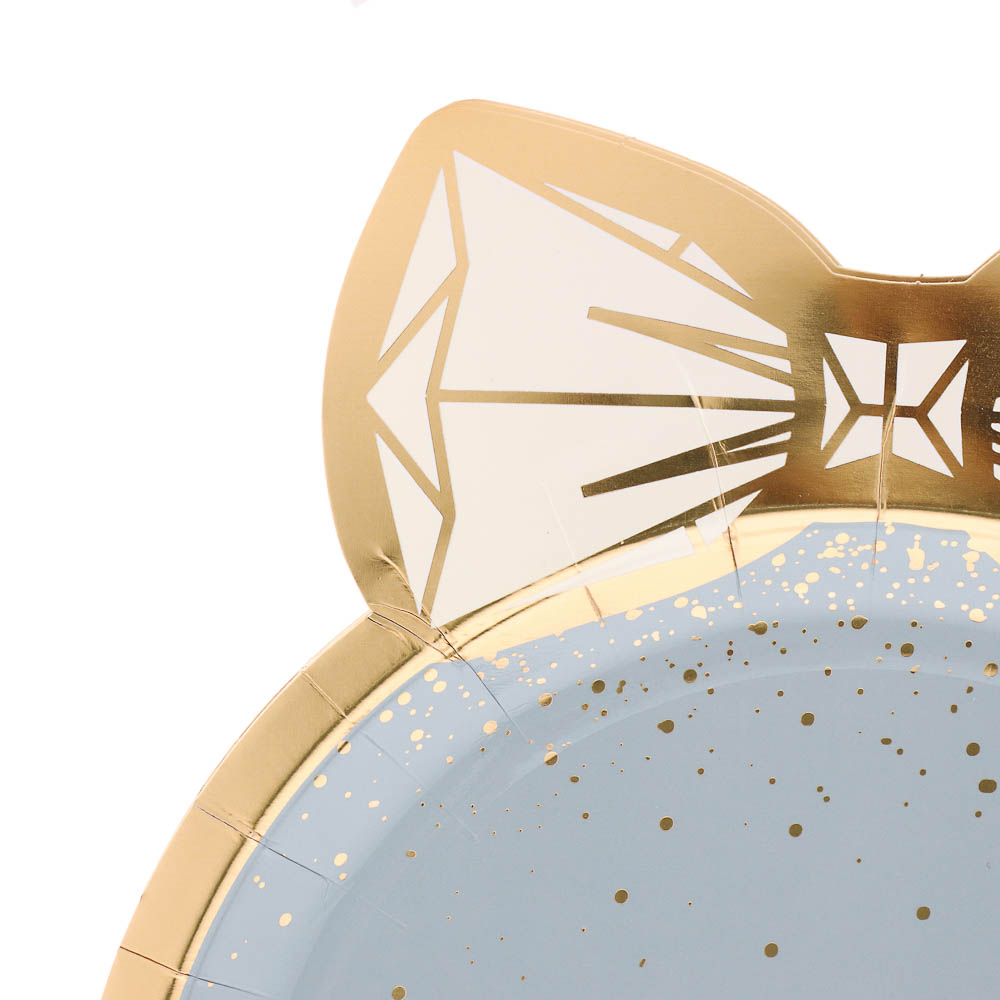 Тарелка фигур Свадьба LUX Peach 6шт, 25см в асс, арт.№ 530-422