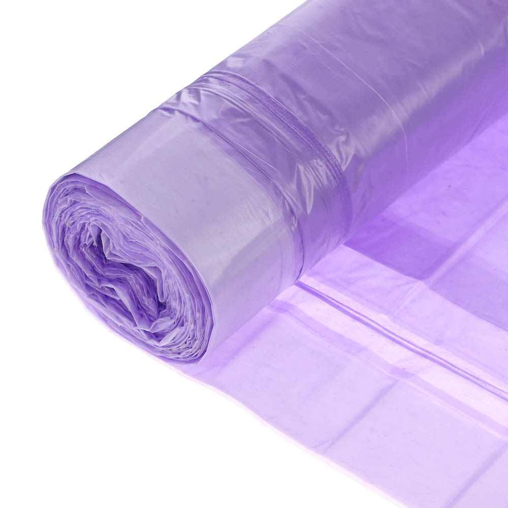 VETTA Мешки для мусора с завязками 50 л., 10 шт., стандарт, цветные, рулон, арт.№ 449-047