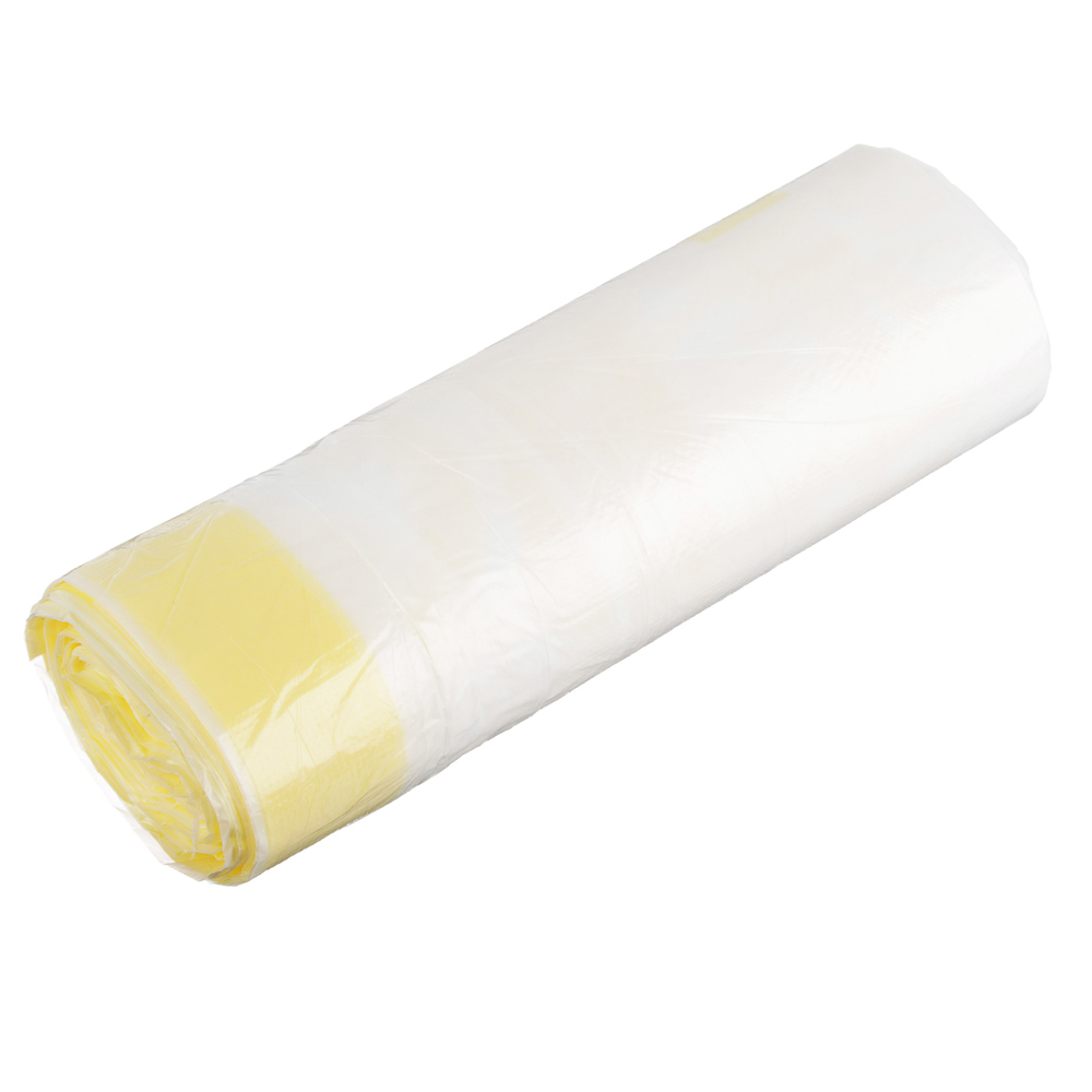 GRIFON Мешки для мусора БИО OVERLAP 60 л., 10 шт. с завязками, стандарт особо прочные, рулон, арт.№ 449-055