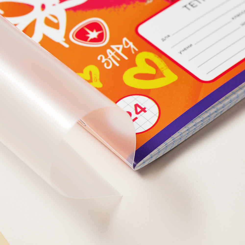 Тетрадь школьная 24 листа в клетку BY Русские Супергерои, БЕЛЫЕ ЛИСТЫ, обложка пластик, скрепка, "Джуниор", 4 дизайна, арт.№ 801-030