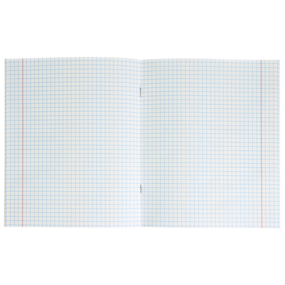 Тетрадь школьная 24 листа в клетку BY Русские Супергерои, БЕЛЫЕ ЛИСТЫ, обложка пластик, скрепка, "Джуниор", 4 дизайна, арт.№ 801-030