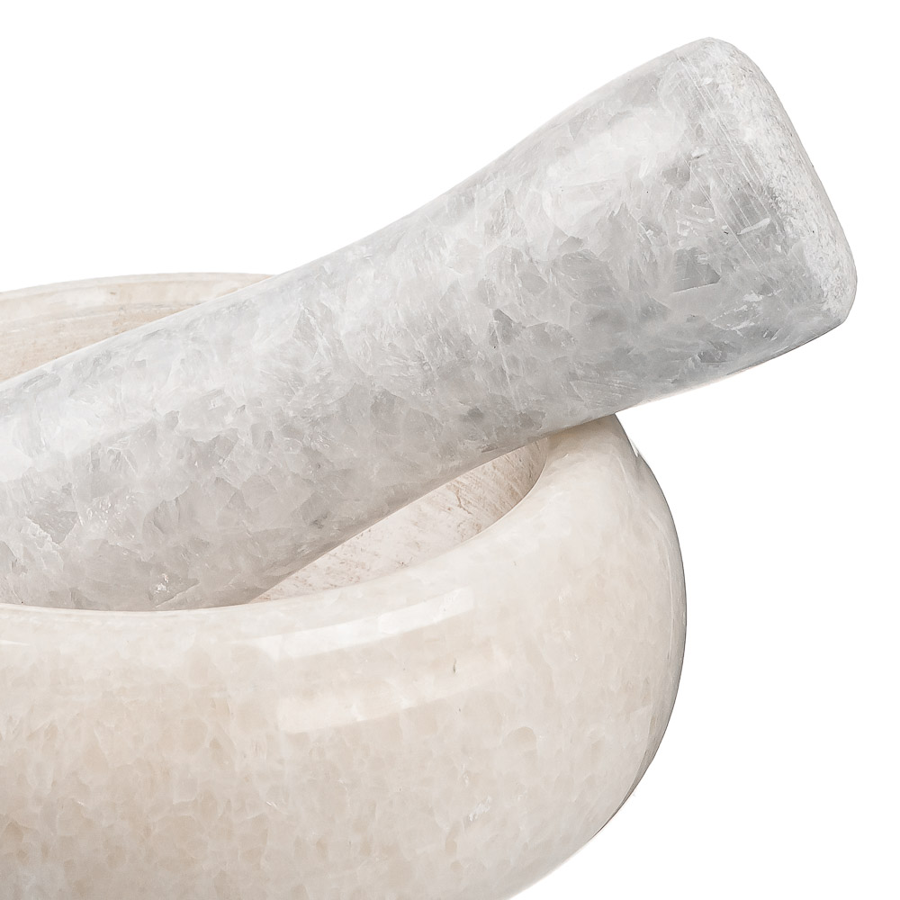 VETTA Ступка с пестиком, 9x4,5см, мрамор, 3 цвета, арт.№ 884-342