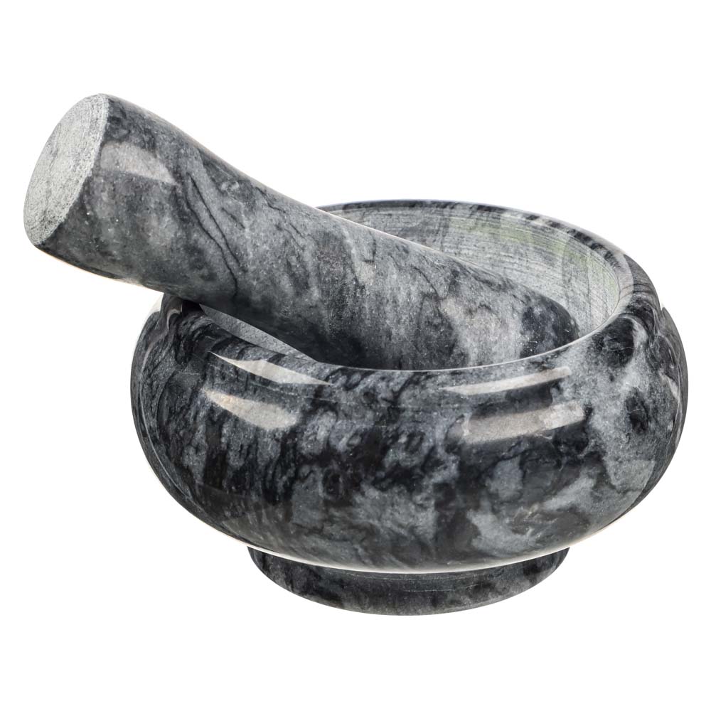 VETTA Ступка с пестиком, 9x4,5см, мрамор, 3 цвета, арт.№ 884-342
