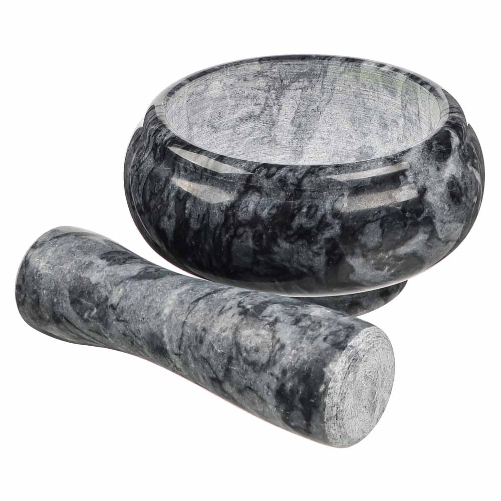 VETTA Ступка с пестиком, 9x4,5см, мрамор, 3 цвета, арт.№ 884-342
