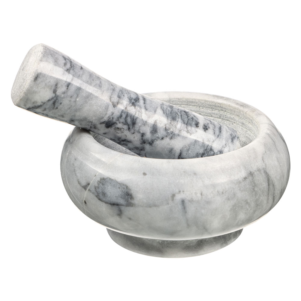 VETTA Ступка с пестиком, 9x4,5см, мрамор, 3 цвета, арт.№ 884-342