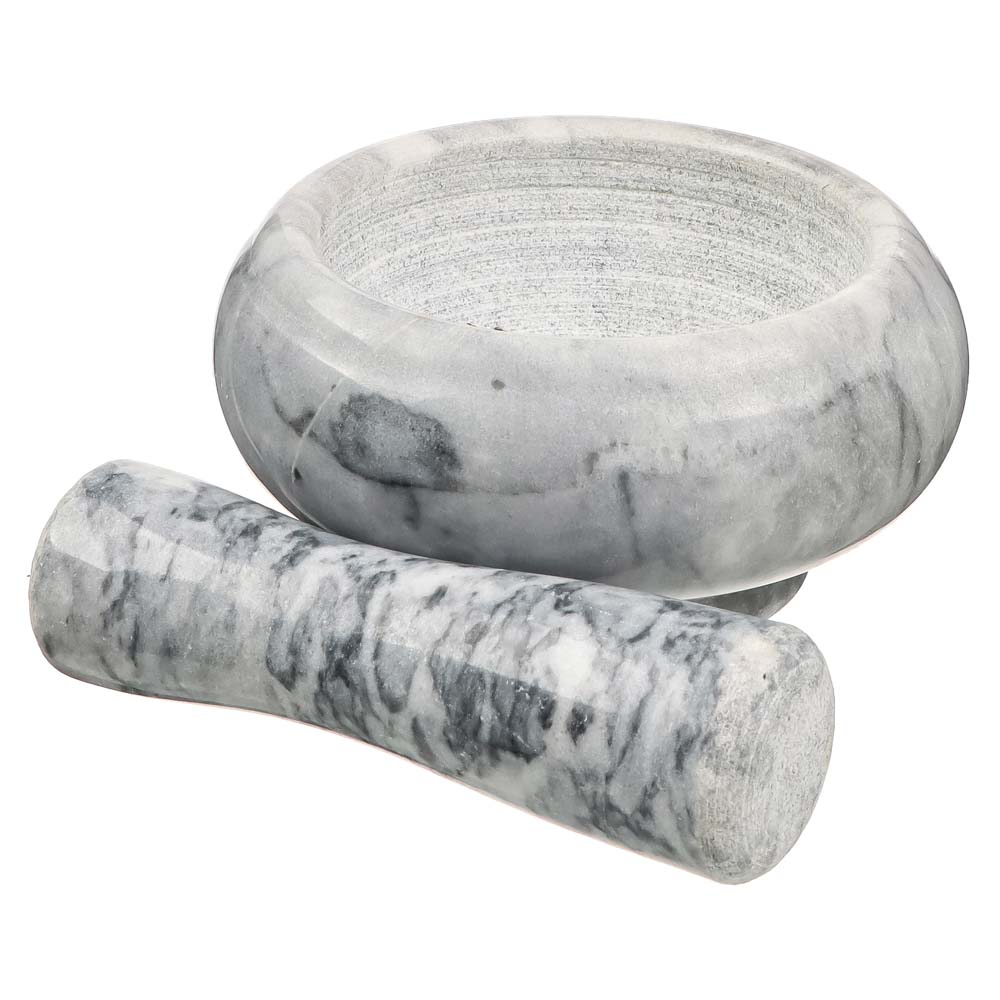 VETTA Ступка с пестиком, 9x4,5см, мрамор, 3 цвета, арт.№ 884-342
