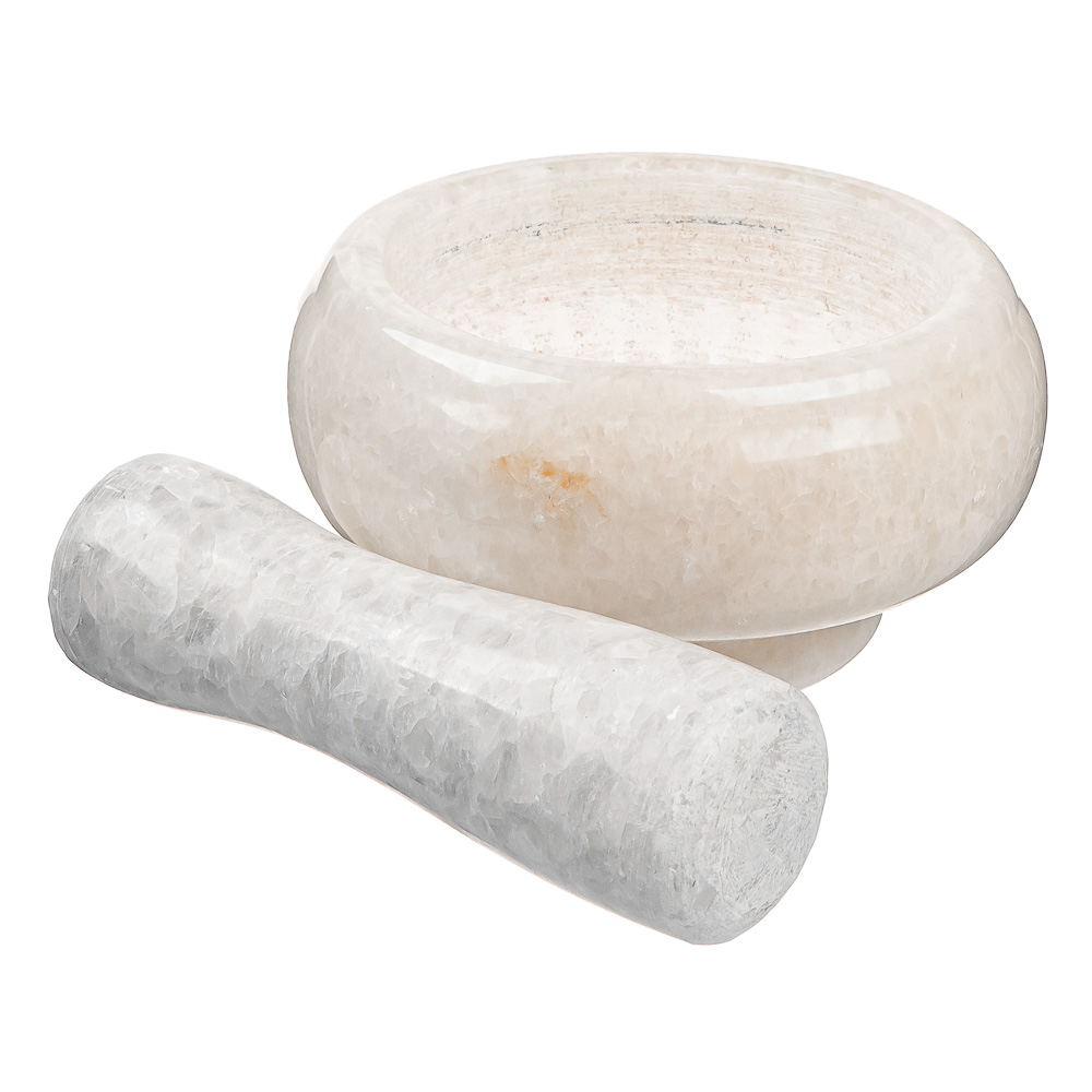 VETTA Ступка с пестиком, 9x4,5см, мрамор, 3 цвета, арт.№ 884-342