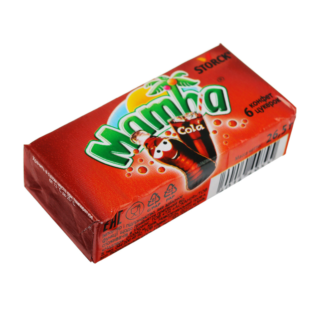 Жевательные конфеты МАМБА 26,5 г, арт.№ 347-152