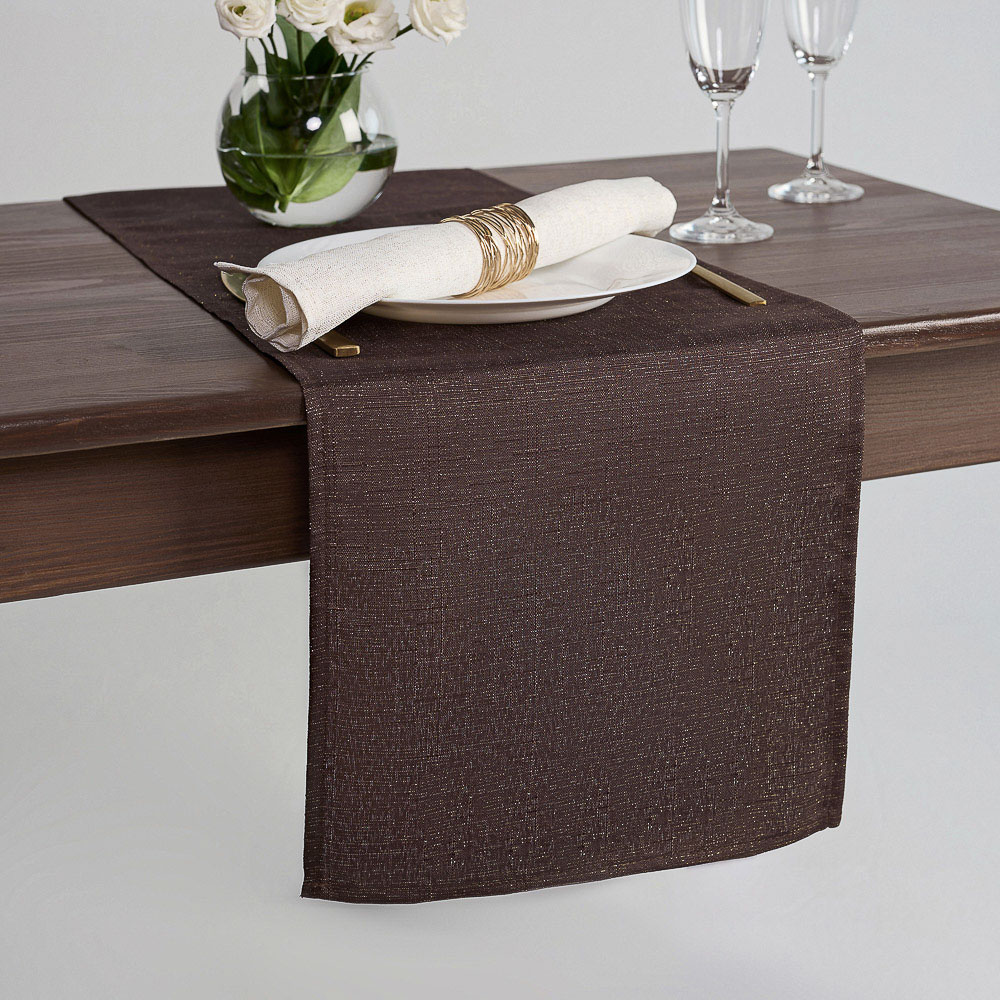 PROVANCE Фелиз Дорожка текстильная для сервировки стола, 30х140см, 85% пэ 15% люрекс, арт.№ 492-194