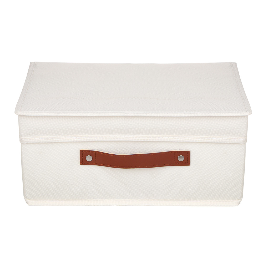 VETTA Короб с крышкой, 33,5х22х15 см, «Style», полипропилен, полиэстер, арт.№ 457-736