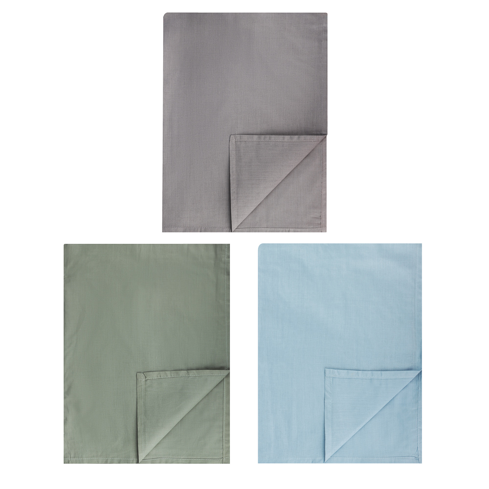 PROVANCE Греймист Простыня 1,5сп, 150х220см, смесовый хлопок, 3 цвета, арт.№ 432-074