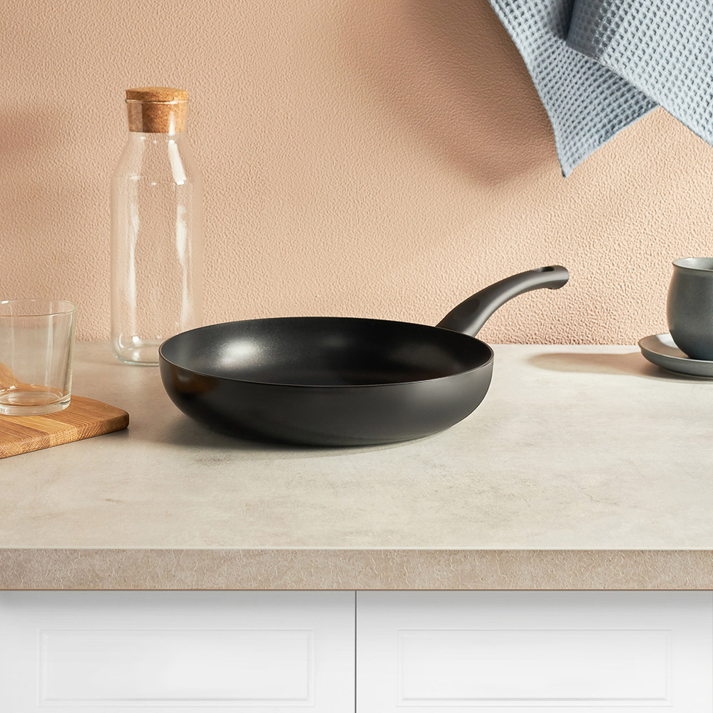 SATOSHI Графит Сковорода d28см, антипригарное покрытие, индукция, арт.№ 846-016