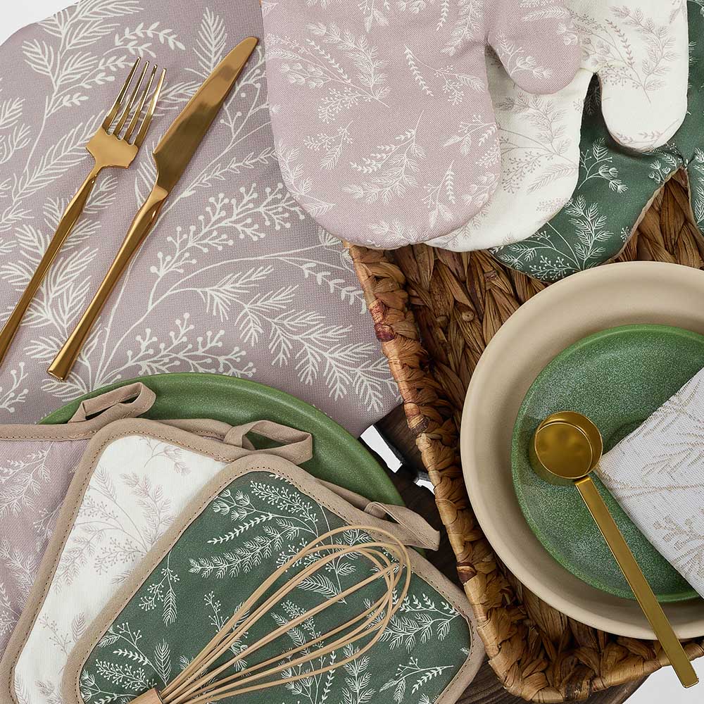 PROVANCE Кантри Комплект прихваток 2шт, 18х18, 18х28, 100% хлопок, 3 цвета, арт.№ 493-150