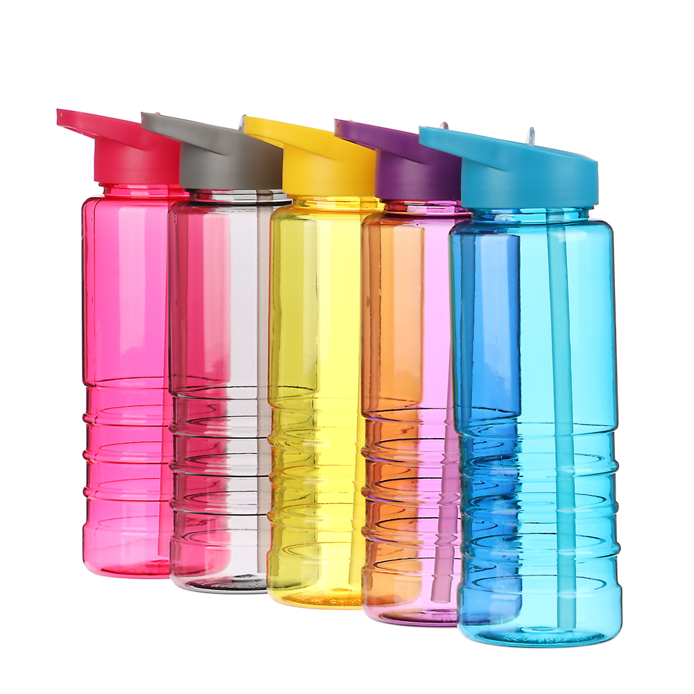 SILAPRO Спортивная бутылка 650мл, 22х7см, 5 цветов, арт.№ 088-003