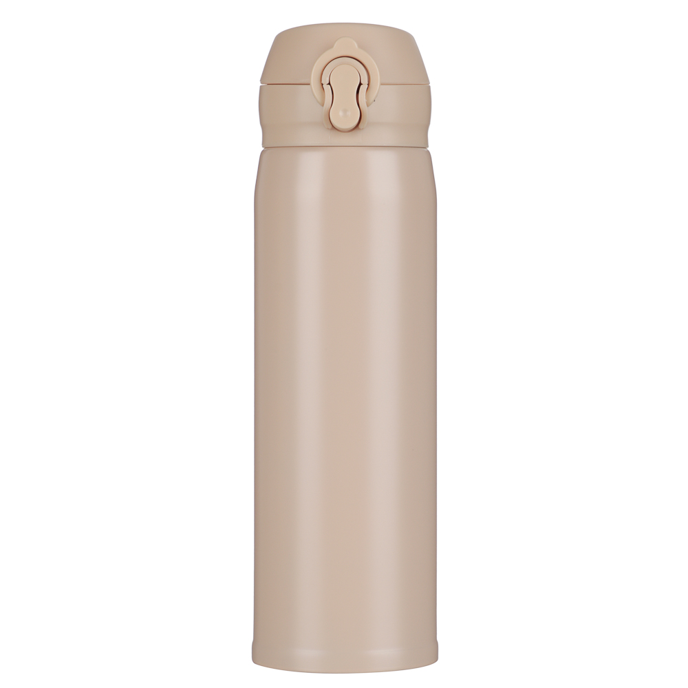 Термос-кружка тм SATOSHI Чегет с крышкой на защелке, 450мл, нерж.сталь, арт.№ 841-898