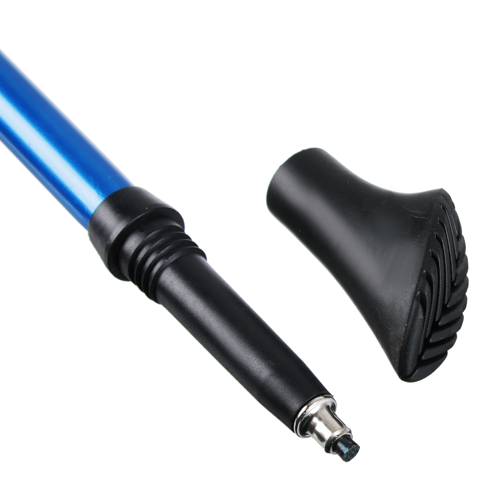 SILAPRO Палка для скандинавской ходьбы 1шт, телескопическая 65-135см, алюм 6061, PVC, арт.№ 190-009