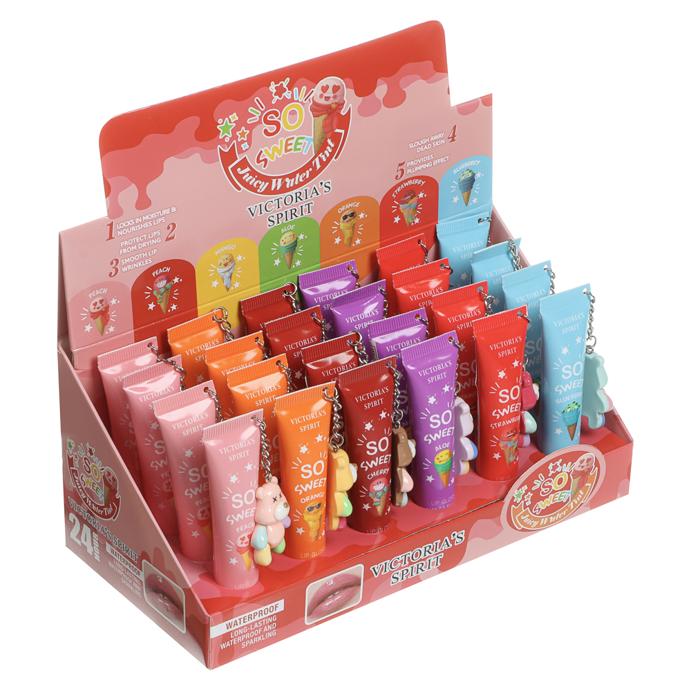 Блеск для губ с подвеской тм Farres, 10 мл, арт.№ 330-628