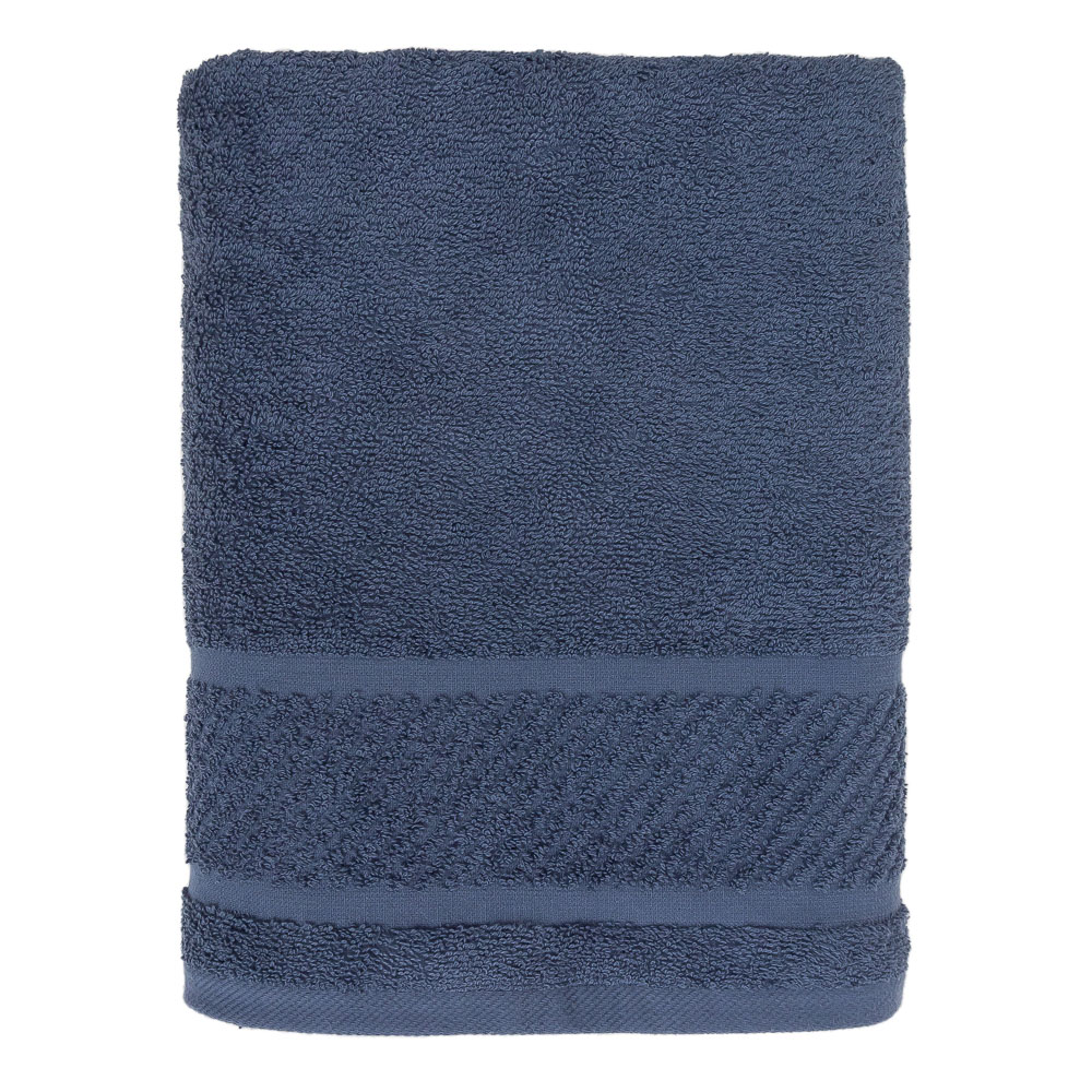 PROVANCE Виана Полотенце махровое, 100% хлопок, 70х130см, синий, арт.№ 484-079