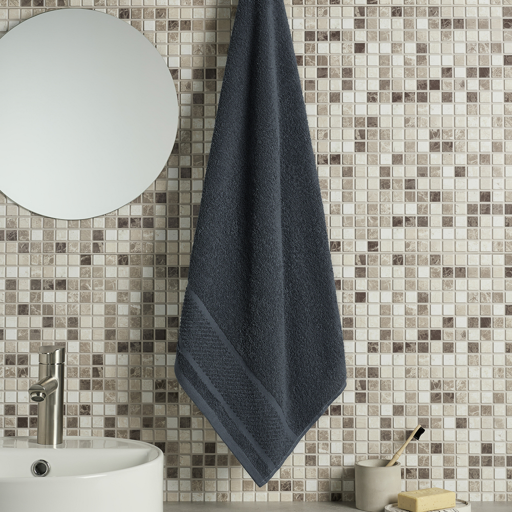 PROVANCE Виана Полотенце махровое, 100% хлопок, 70х130см, синий, арт.№ 484-079