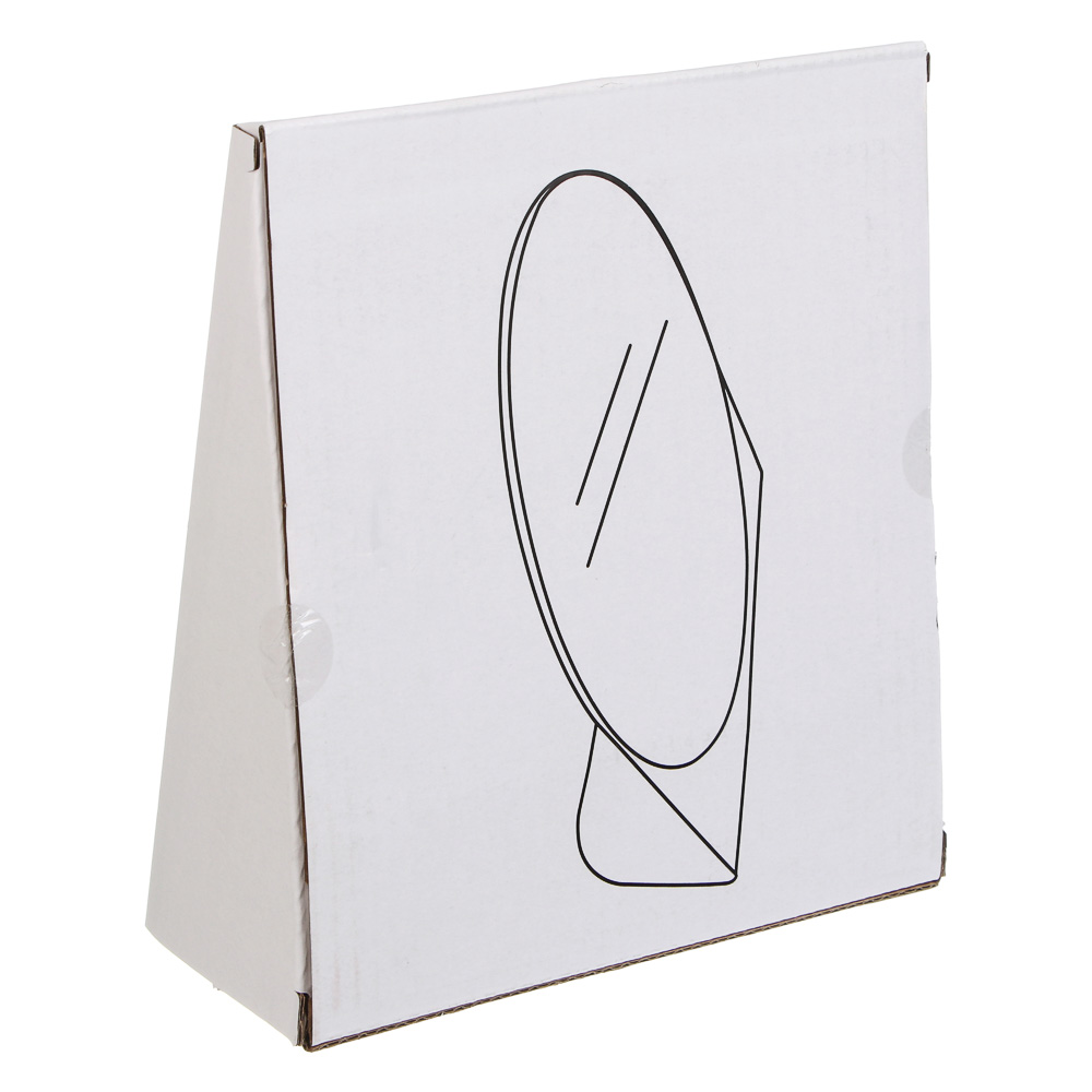 ЮНИLOOK Тинес Зеркало настольное на металлической подставке, железо, стекло 17х15х5,5см, беж, арт.№ 301-275