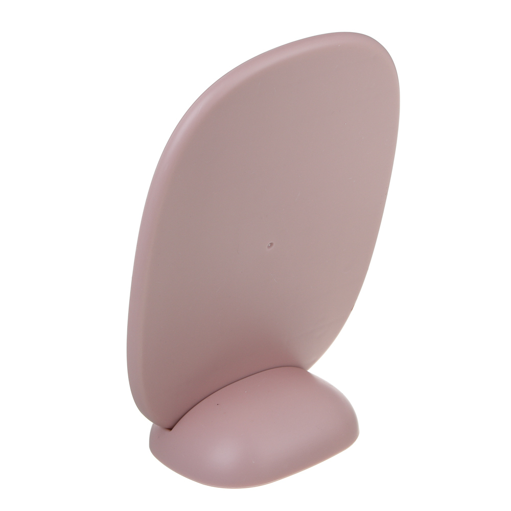 ЮНИLOOK Иллюзия Зеркало настольное с подставкой, полистирол, стекло 21х15см, 3 цвета, арт.№ 301-277