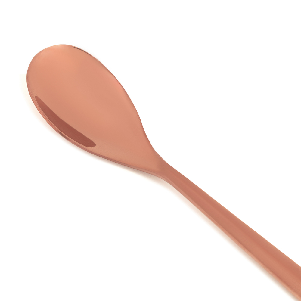 BY COLLECTION Ларре Ложка чайная, 1 пр. на блистере, нерж.сталь 18/10  (white line), арт.№ 815-411