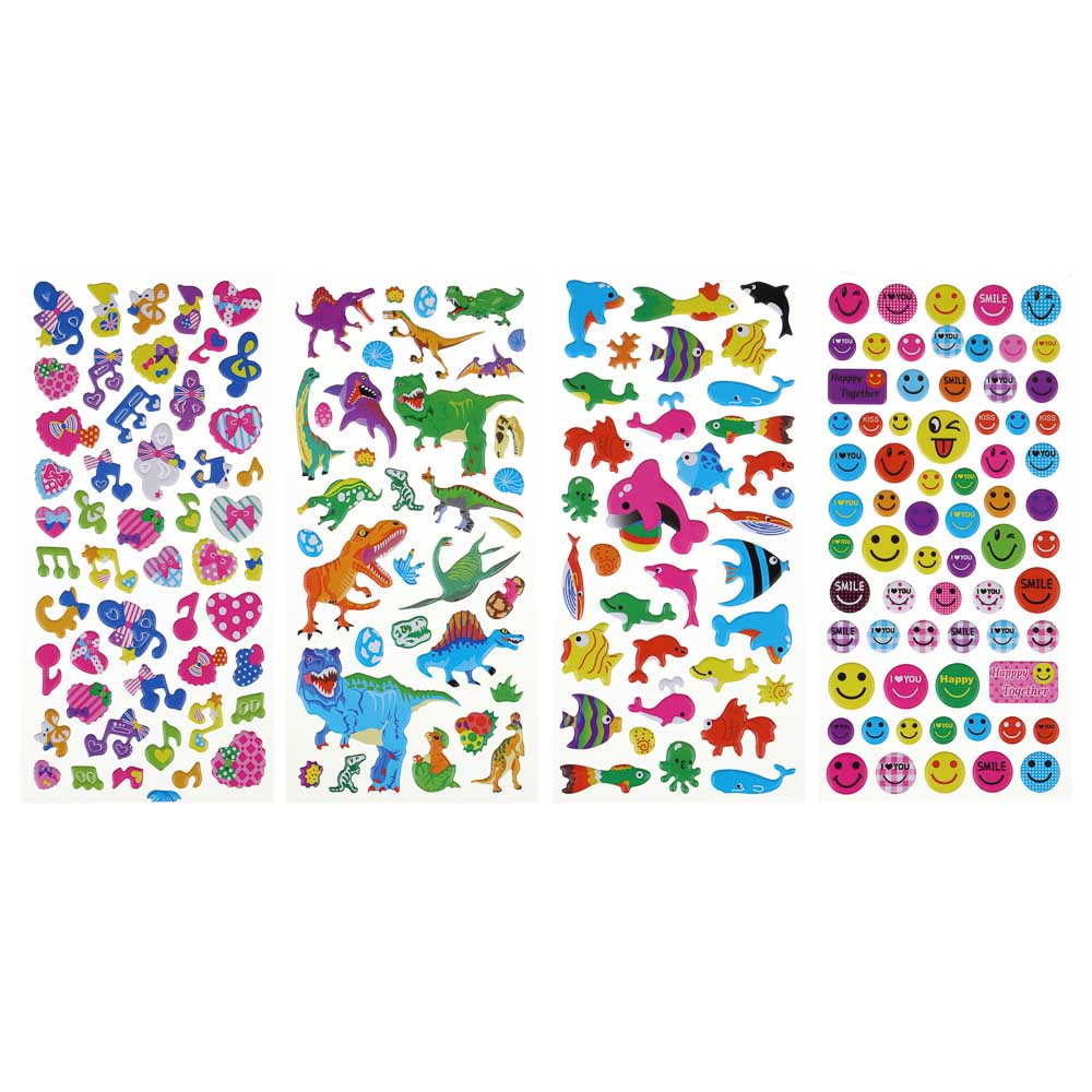 Капитан Весельчак Наклейка детская, 24х10см, пластик, 3-5 дизайнов, арт.12-08, арт.№ 503-393