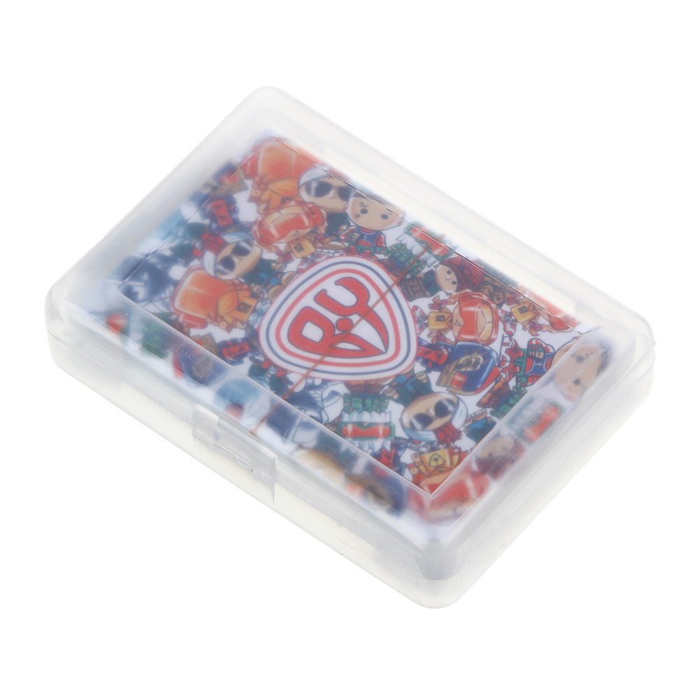 BY Карты игральные 54шт, пластик PVC, 6х9см, арт.№ 897-093