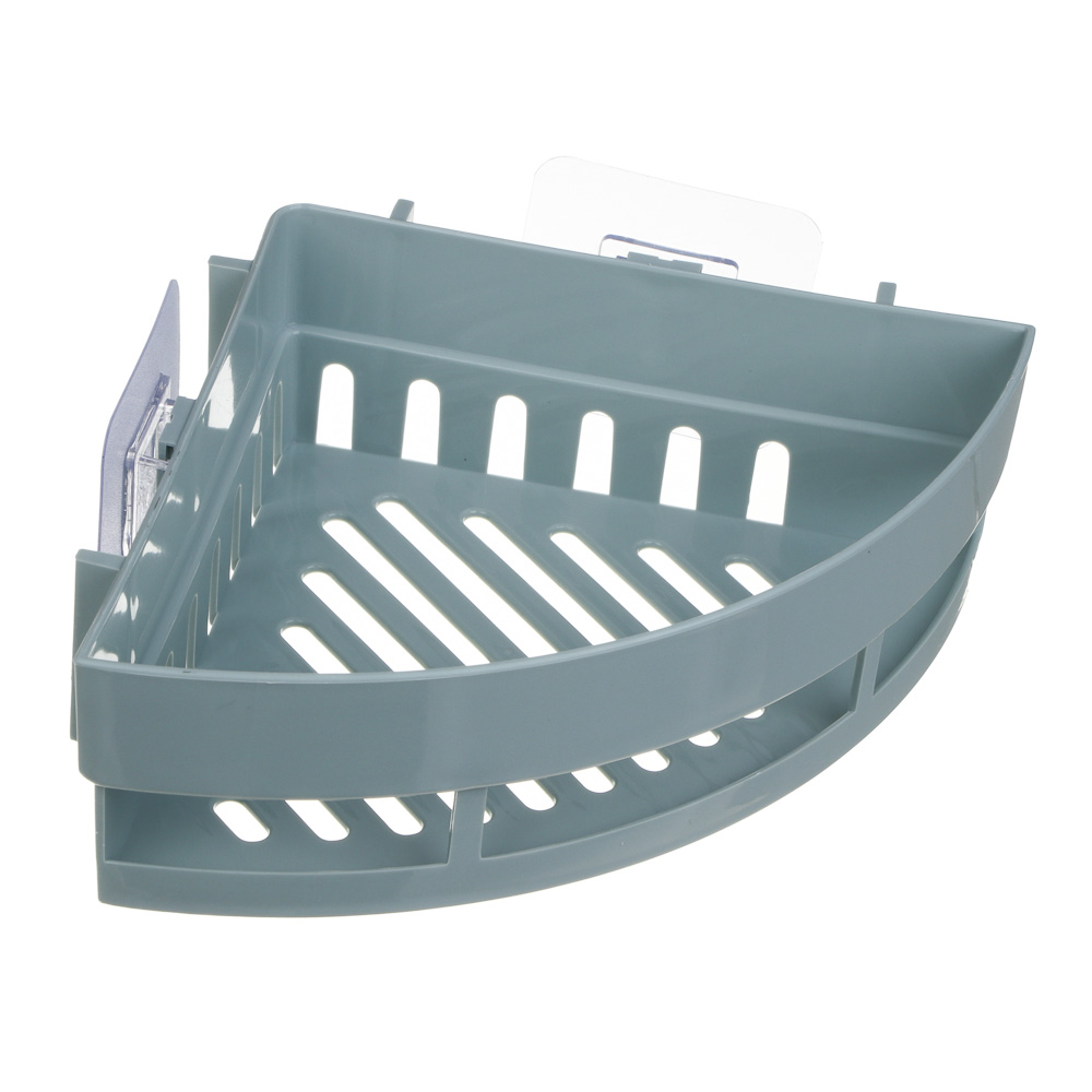 VETTA Classic Полка настенная угловая (малая), пластик, 25x17,5x7 см, оливковый, арт.№ 478-281