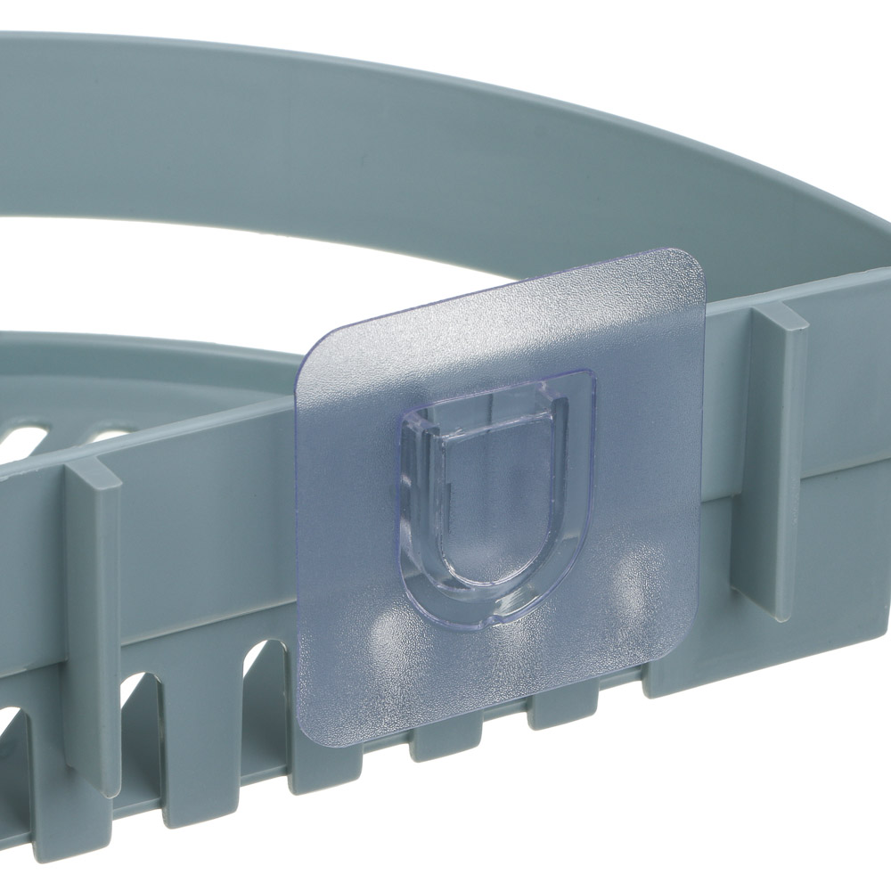 VETTA Classic Полка настенная угловая (малая), пластик, 25x17,5x7 см, оливковый, арт.№ 478-281