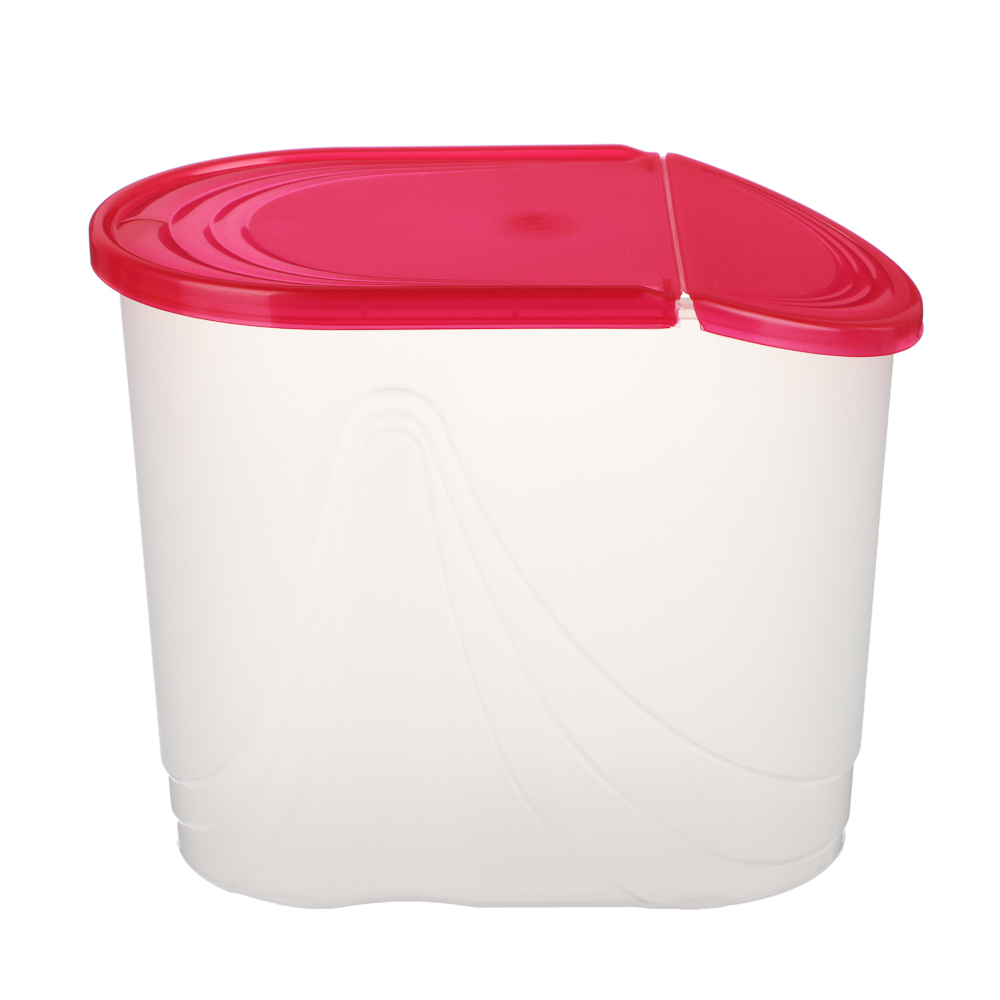 Банка для сыпучих продуктов Wave 1,5л, пластик, 4 цвета, арт.№ 861-370