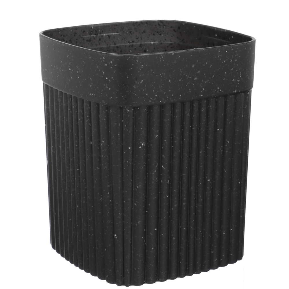 Стакан "Velvet" 90х90х110 мм, 0,65л, черный гранит, арт.№ 463-465