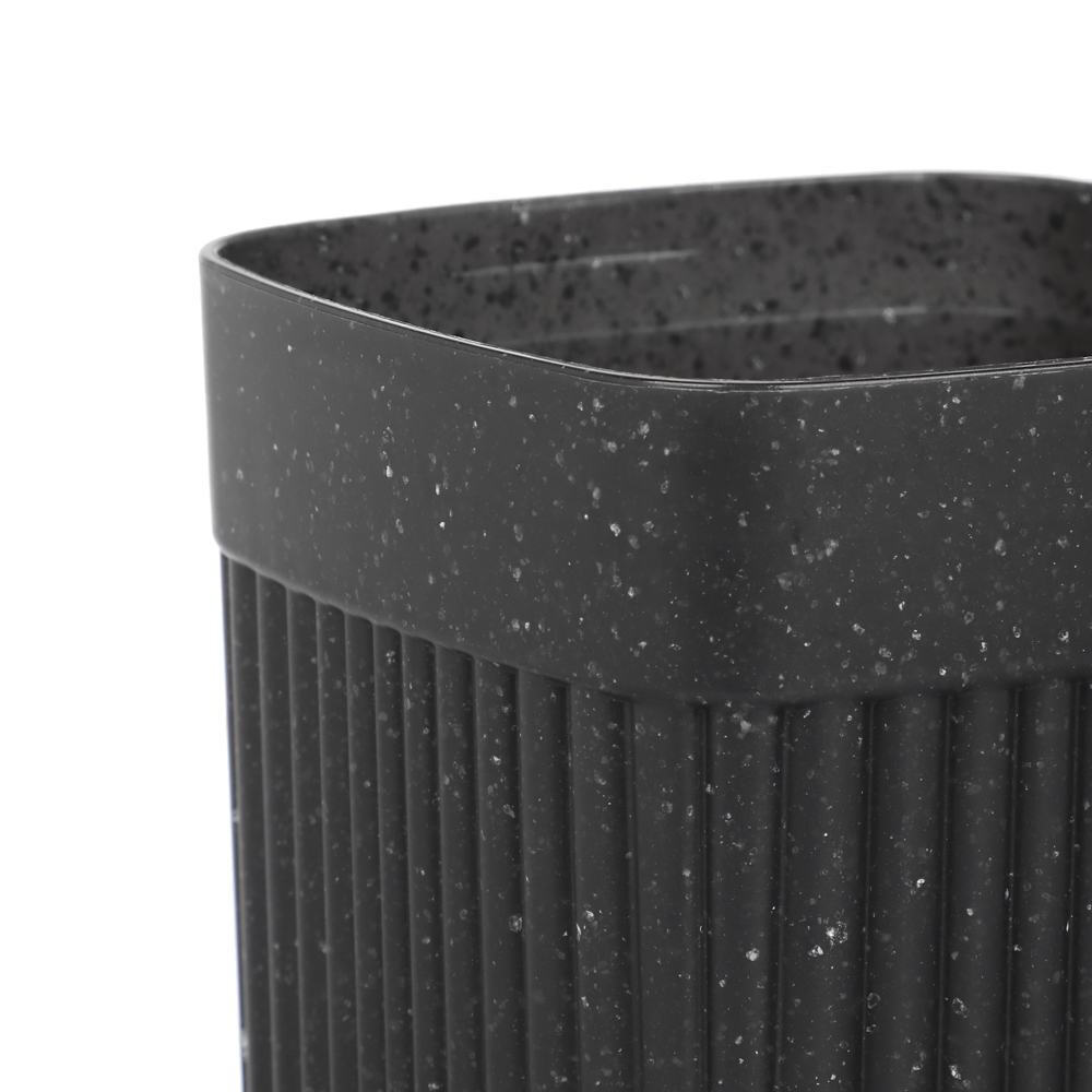 Стакан "Velvet" 90х90х110 мм, 0,65л, черный гранит, арт.№ 463-465