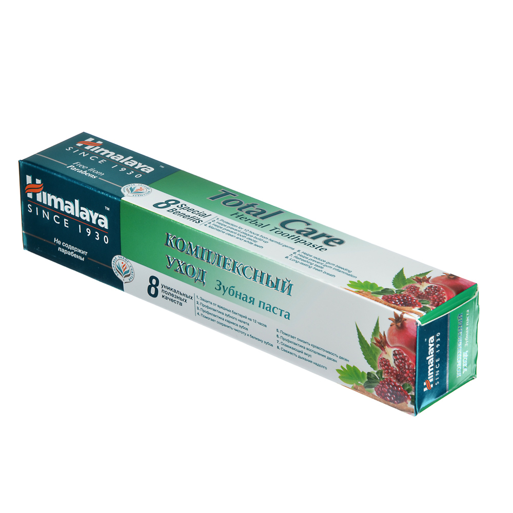 Зубная паста HIMALAYA Complete Care для комплексной защиты зубов и десен,50 мл, арт.№ 981-051
