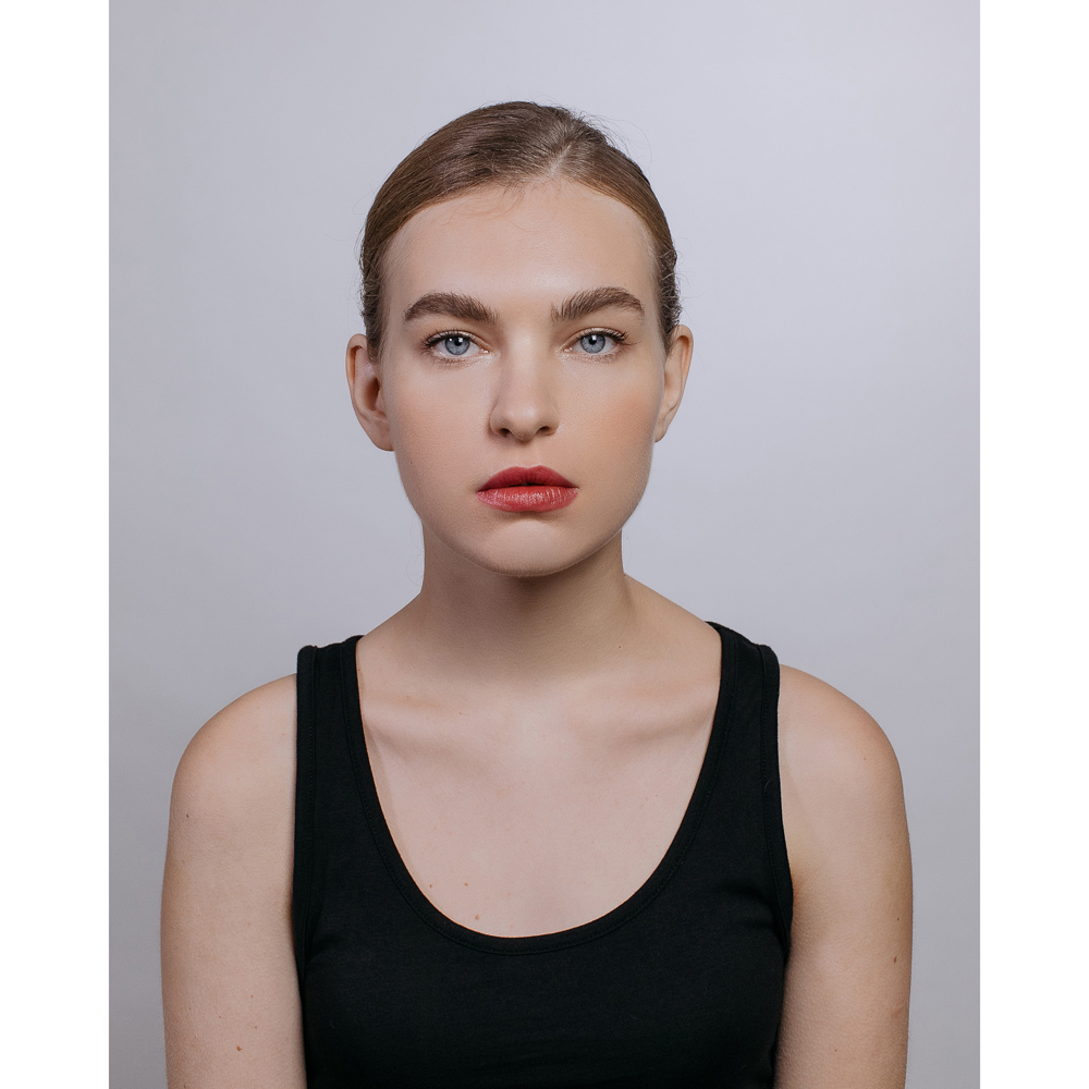 Набор кистей для макияжа 7шт професс тм ЮНИLOOK, дерево, синтетич.нейлон, 15см, черный, 26905-26, арт.№ 357-043