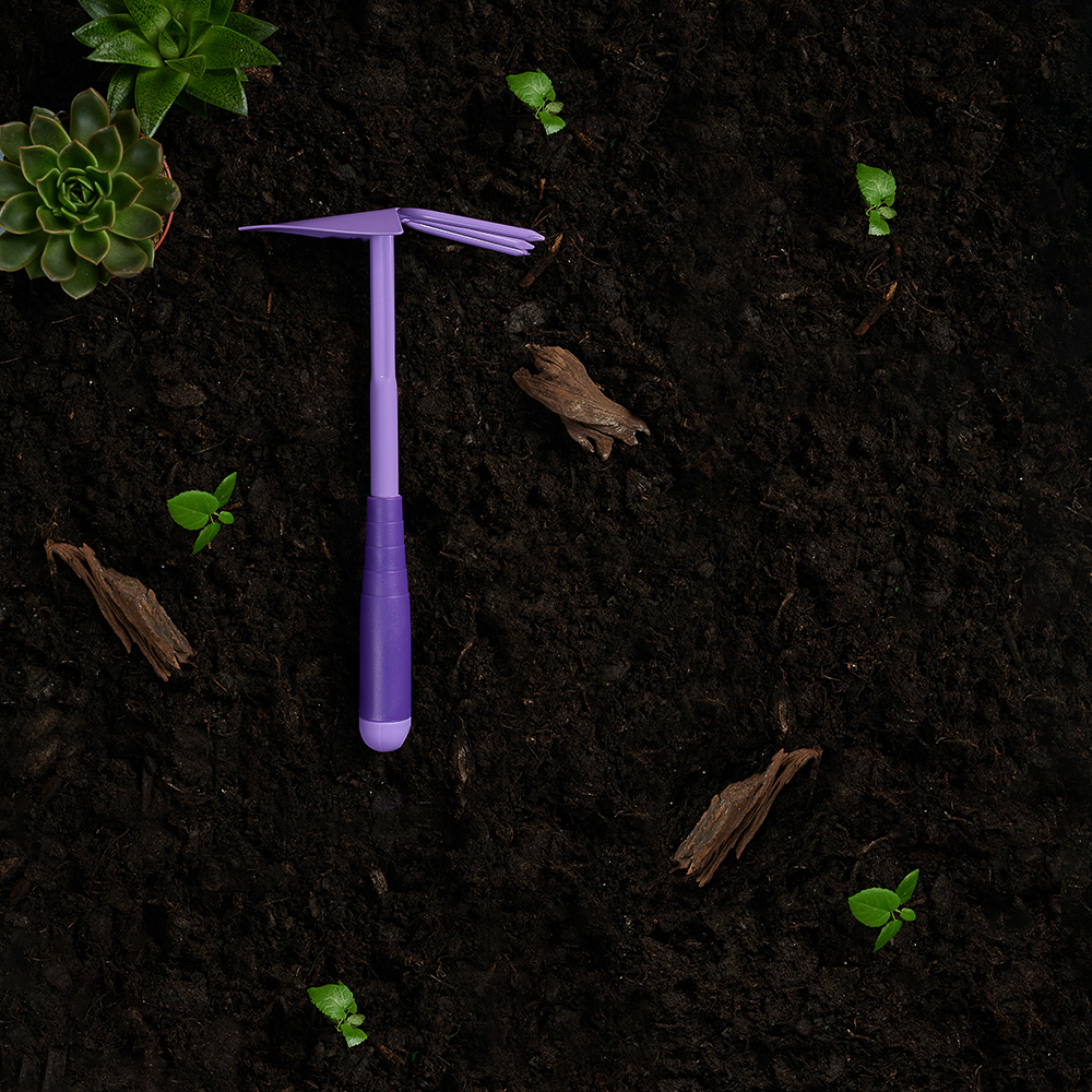 INBLOOM Мотыжка лепесток 29х15см, PP, металл, арт.№ 181-022