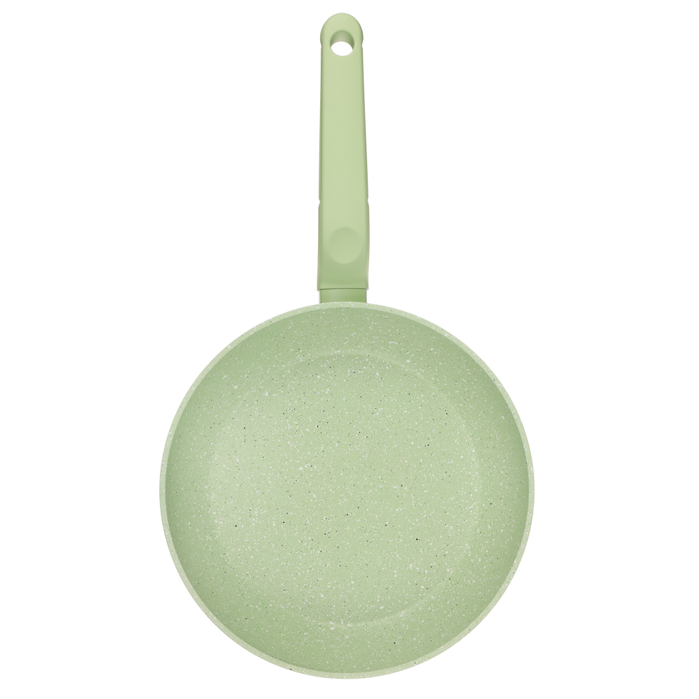 SATOSHI Эмери Сковорода литая d=24см, антипригарное покрытие мрамор, индукция, 3 цвета, арт.№ 846-741