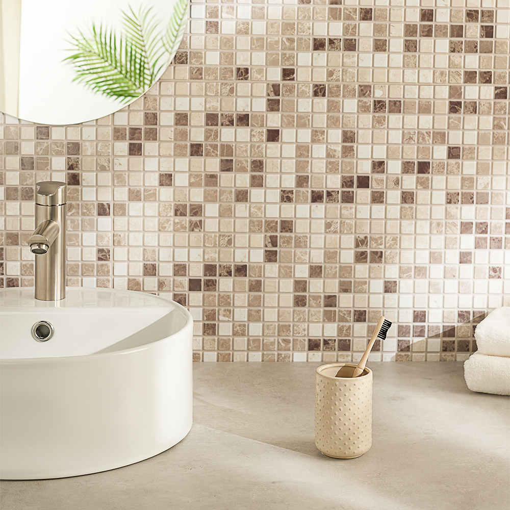 VETTA Стакан для ванной комнаты "Point", керамика, арт.№ 463-368