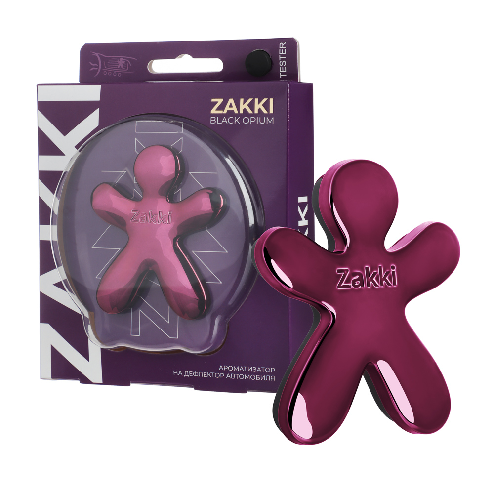 NEW GALAXY Ароматизатор на дефлектор Автомобиля, Zakki 19,2 гр, mill, black opium, toba vanil, imper, арт.№ 794-688