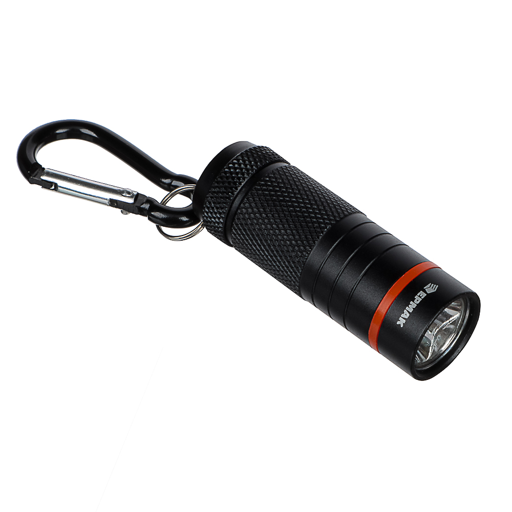 Фонарик на карабине тм ЕРМАК, 1 LED, 4хLR44, 5,5x2см, арт.№ 226-005