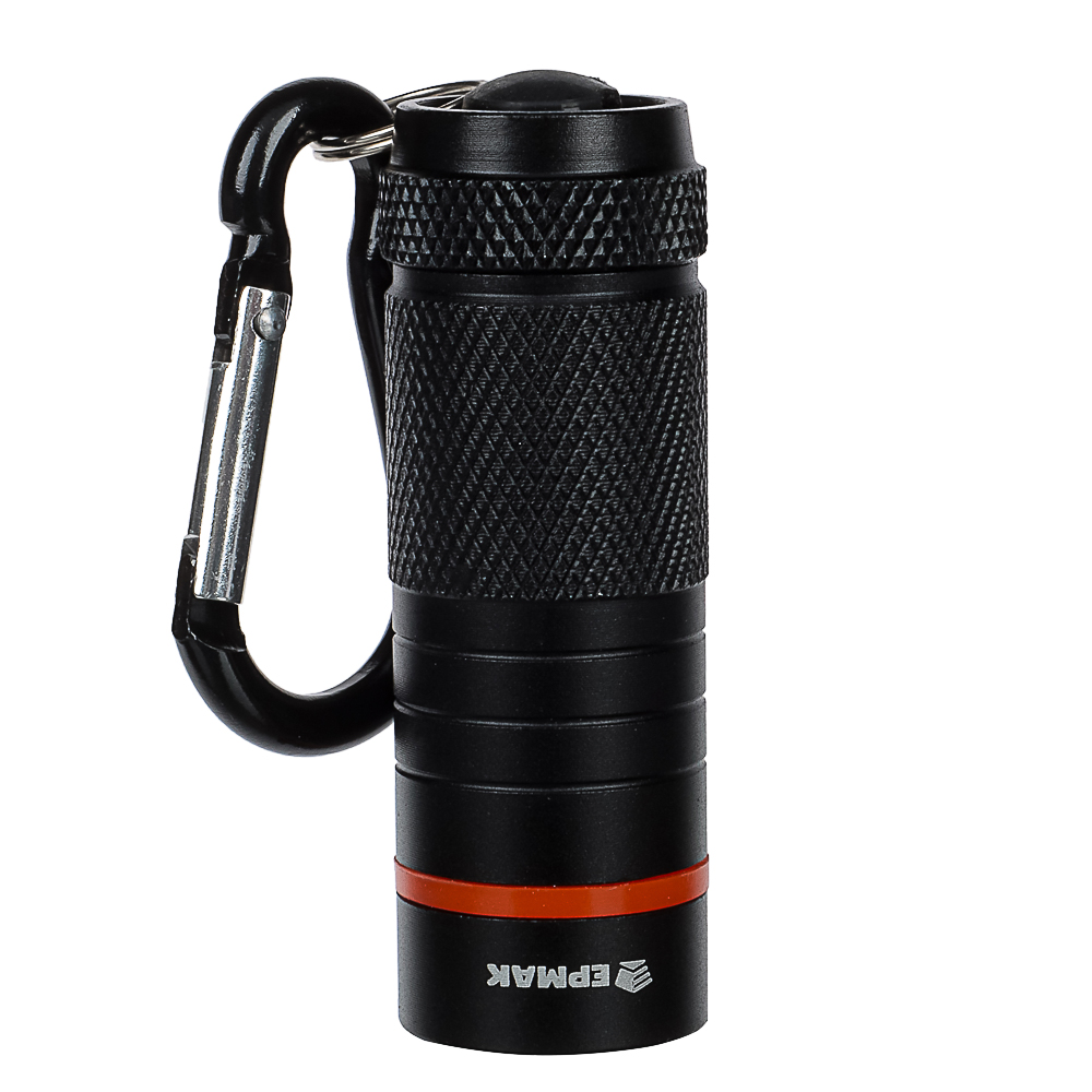 Фонарик на карабине тм ЕРМАК, 1 LED, 4хLR44, 5,5x2см, арт.№ 226-005