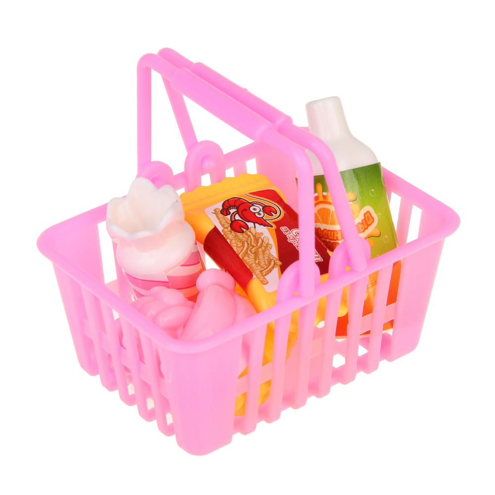 ИГРОЛЕНД Набор игровой, холодильник с продуктами, 24x6,8x24 см, ABS, арт.№ 294-199