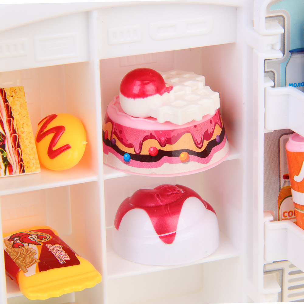 ИГРОЛЕНД Набор игровой, холодильник с продуктами, 24x6,8x24 см, ABS, арт.№ 294-199