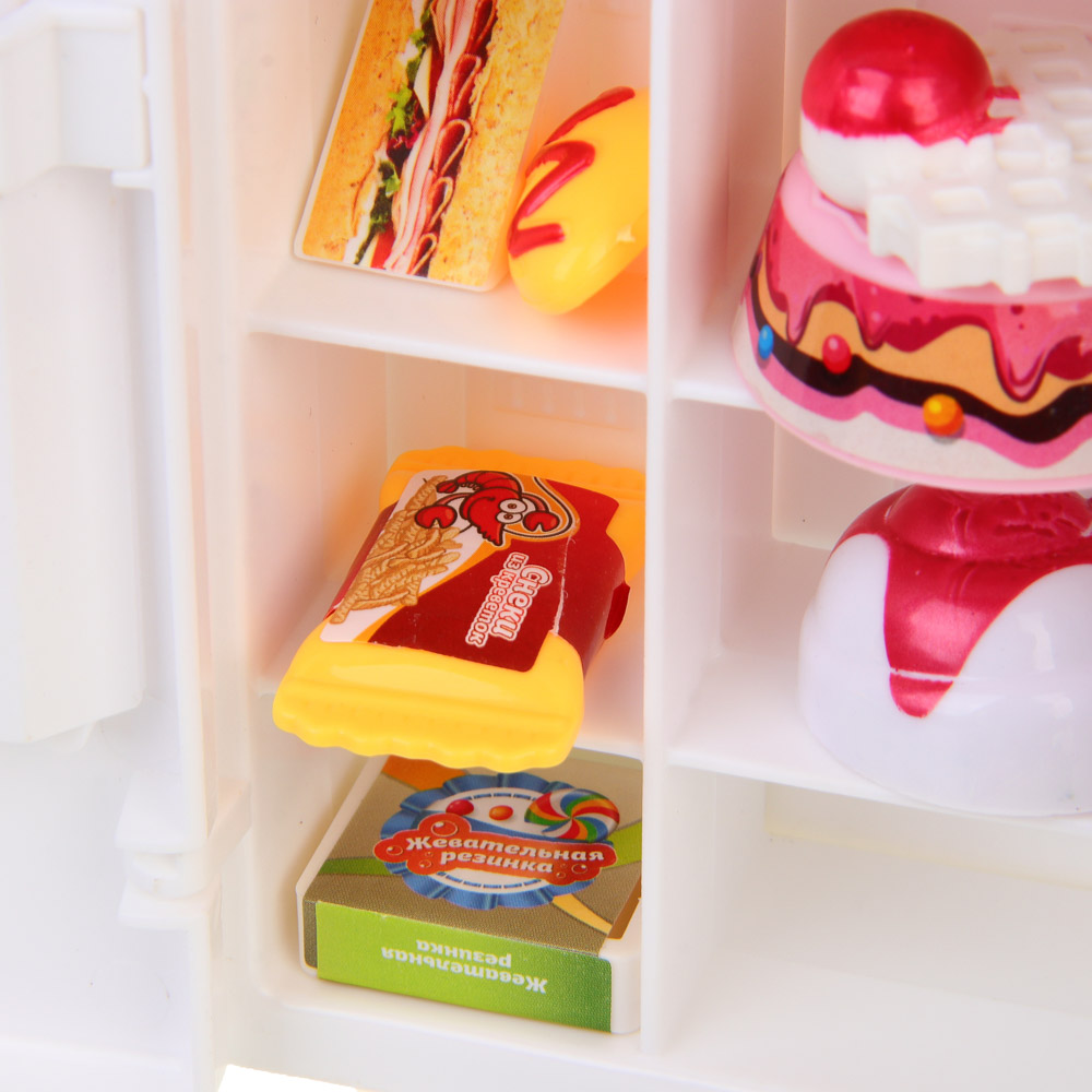ИГРОЛЕНД Набор игровой, холодильник с продуктами, 24x6,8x24 см, ABS, арт.№ 294-199