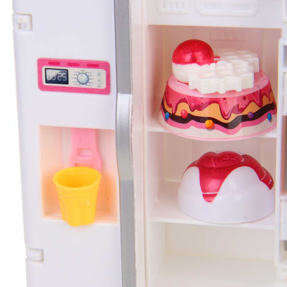 ИГРОЛЕНД Набор игровой, холодильник с продуктами, 24x6,8x24 см, ABS, арт.№ 294-199