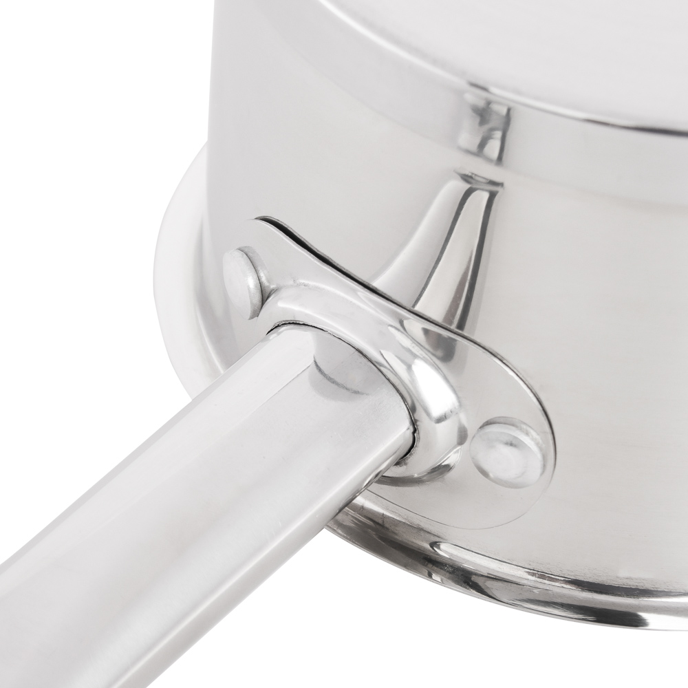 Ivlev Chef Royal Ковш 16х9см 1,8л, со стекл. крышкой, индукция, нерж.сталь 18/10, арт.№ 822-218