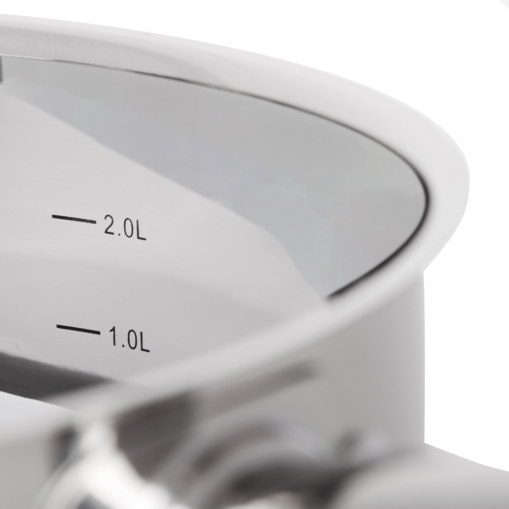 Ivlev Chef Royal Сотейник 26х7см 3,7л, со стекл. крышкой, индукция, нерж.сталь 18/10, арт.№ 822-224